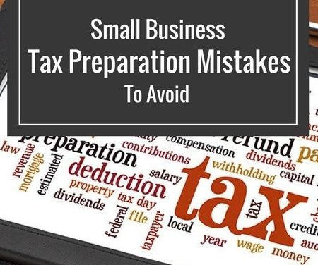 Tax Deductions Mistakes Small Business