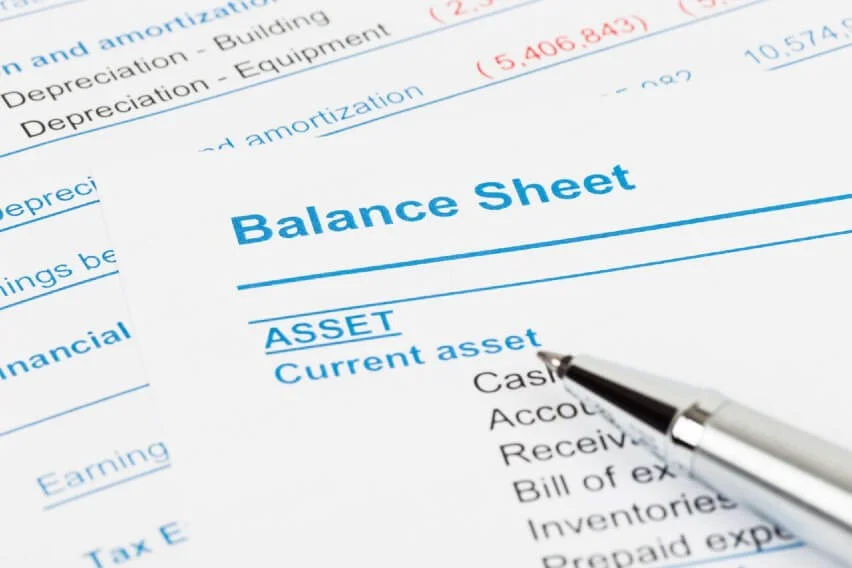 balance sheet for your startup