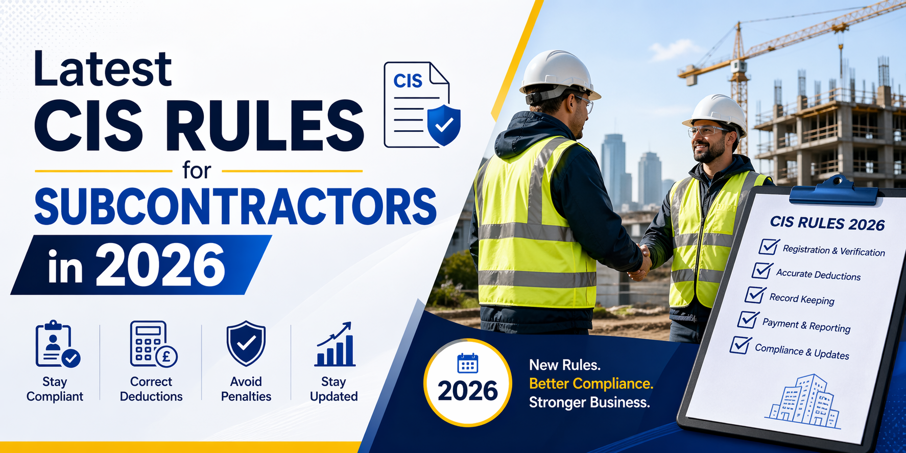 Market Data 5 Latest CIS Rules for Subcontractors in 2026